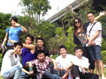 2013年度商务精英合影留念